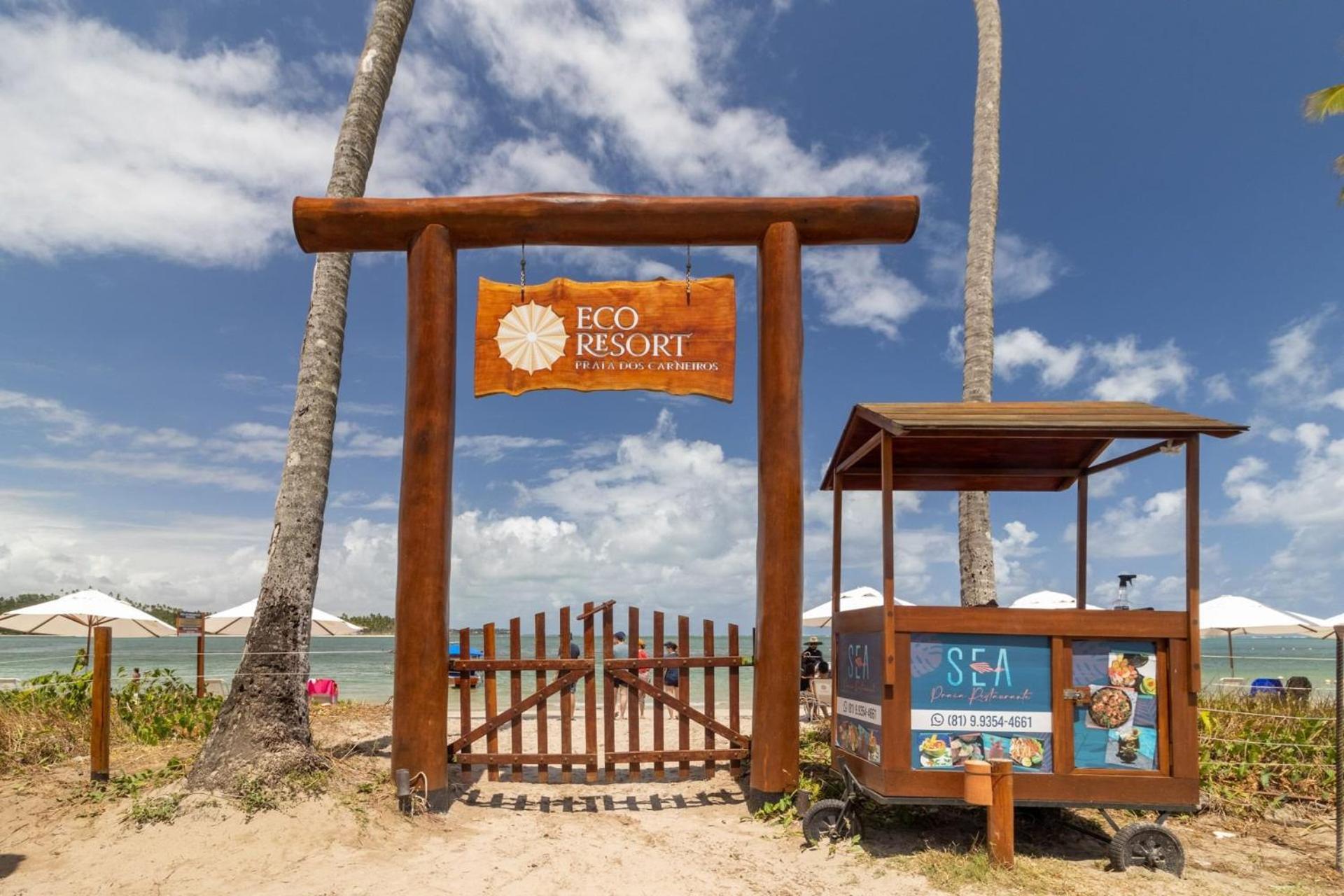 Apt Beira-Mar Eco Resort Praia Dos Carneiros Tamandaré Exterior foto